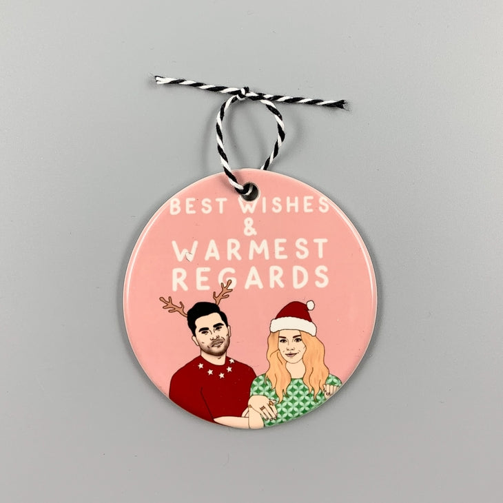 Schitt's Creek Holiday Ornament