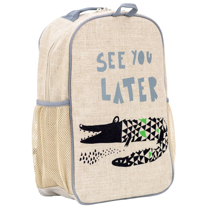 Wee Gallery Alligator Grade School Backpack