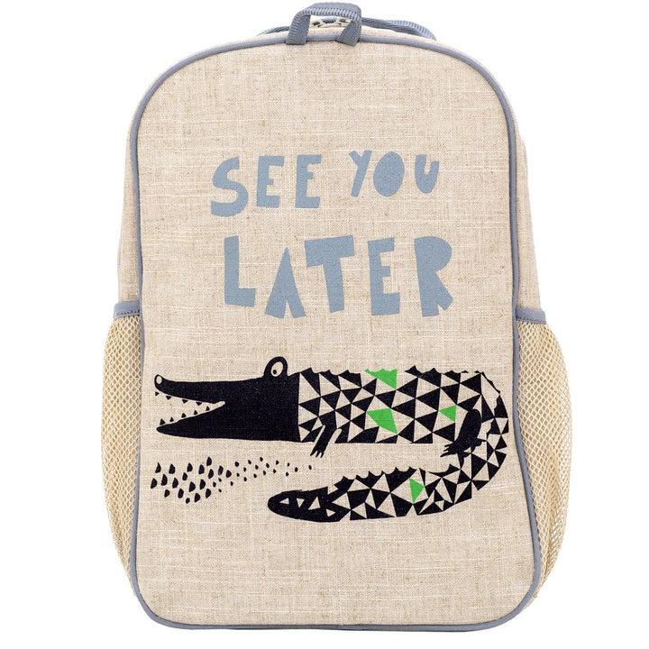 Wee Gallery Alligator Grade School Backpack