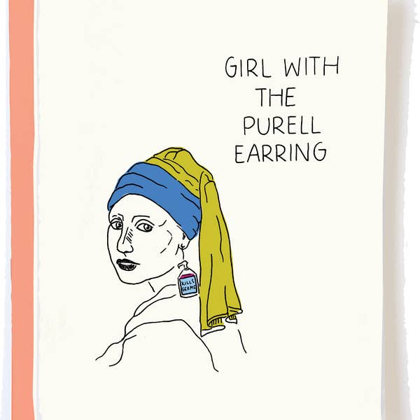 Girl With The Purell Earring