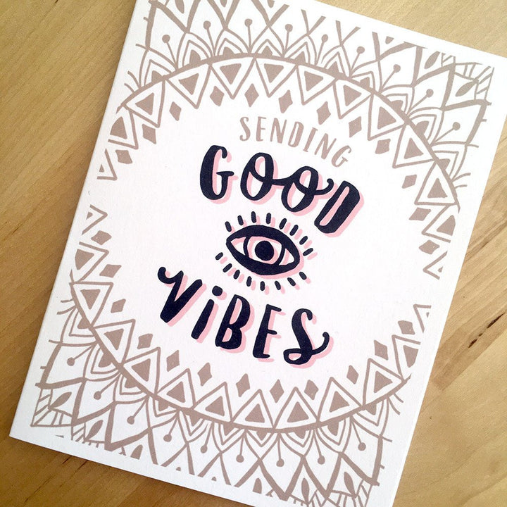 Sending Good Vibes - Card