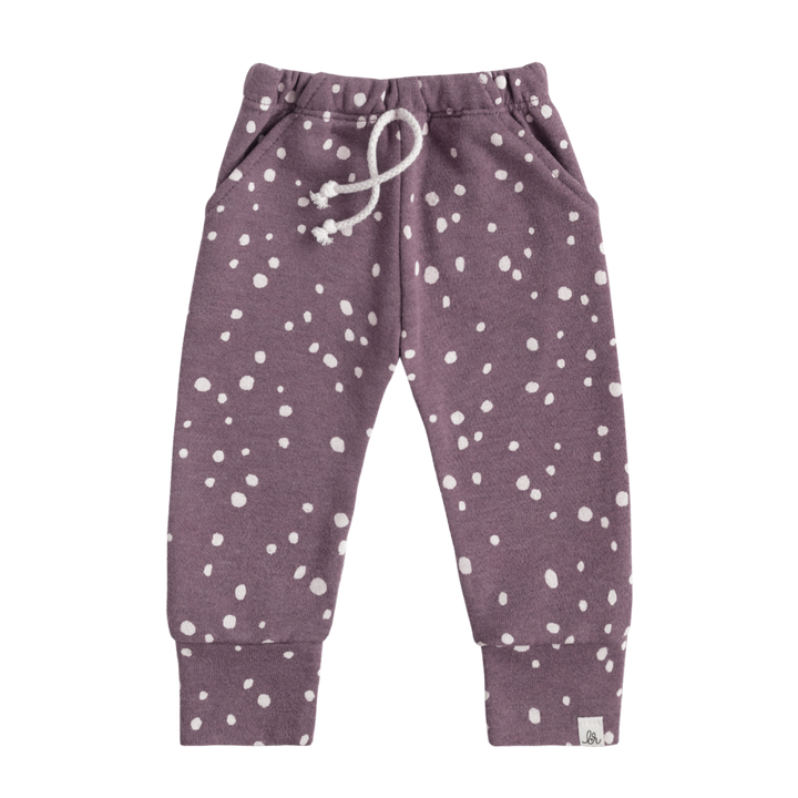 Grape Dot Skinny Joggers