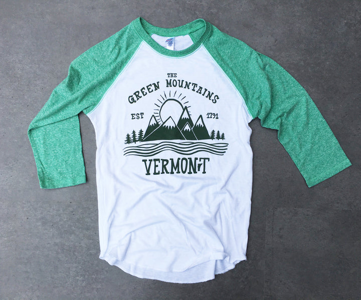 Green Mountain Baseball tee