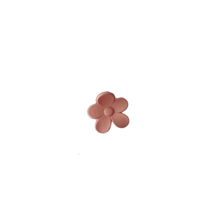 Small Flower Power Floral Hair Clip