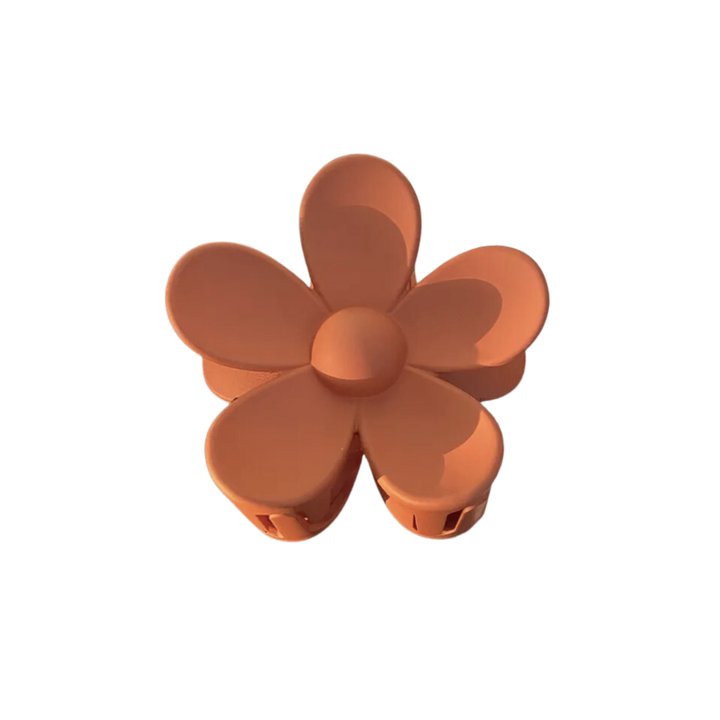 Large Flower Power Floral Hair Clip claw