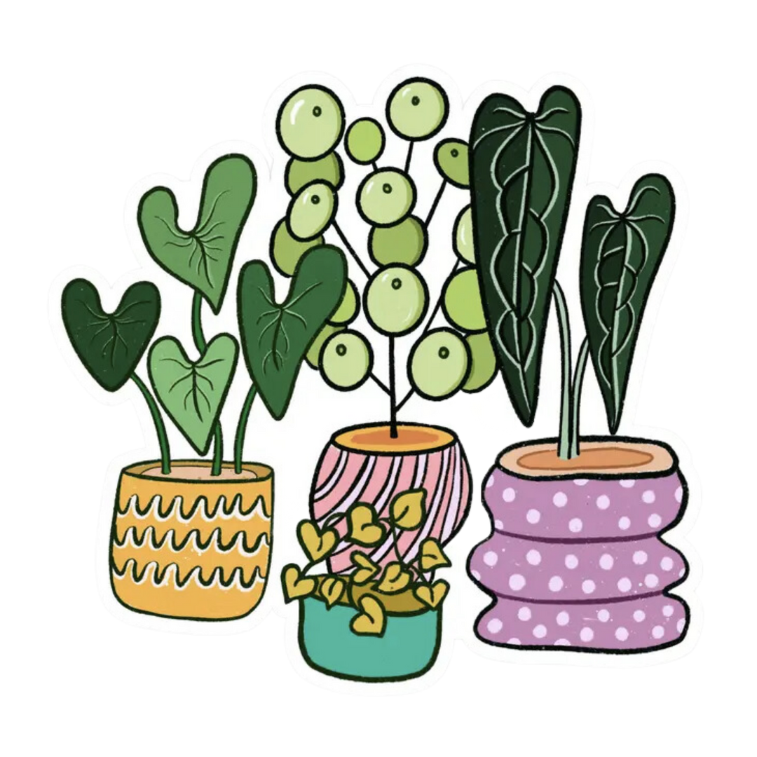 Potted Plants Sticker