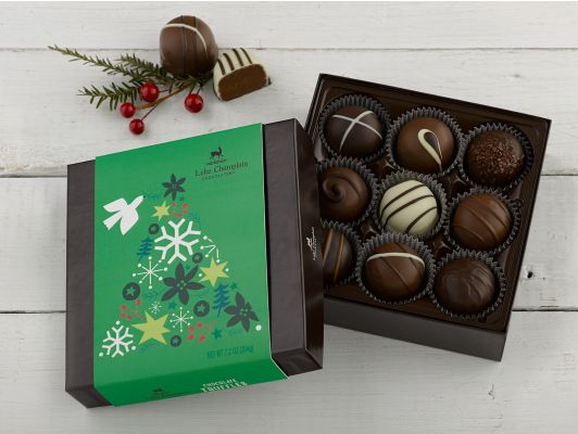 Holiday Truffles Box - 9pc