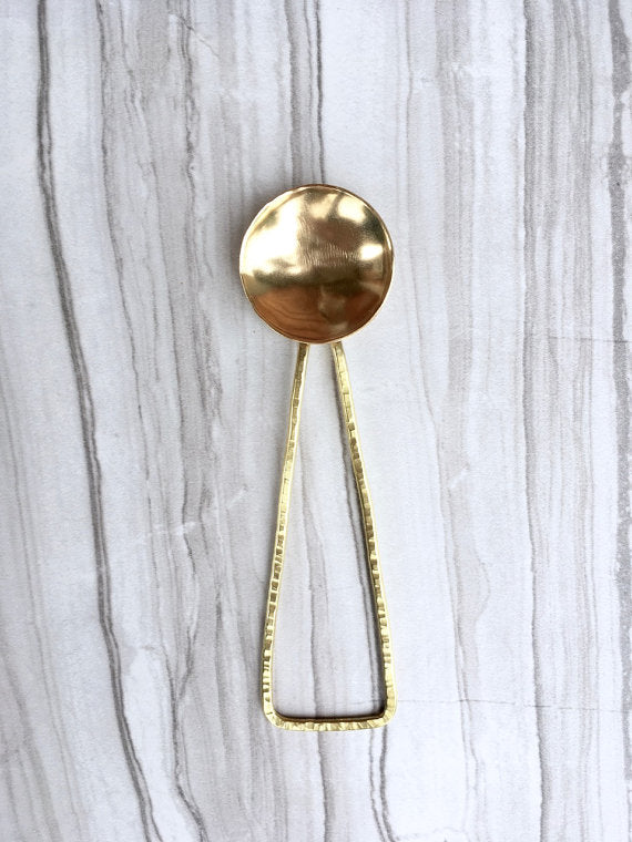 Deluxe Brass Coffee Spoon