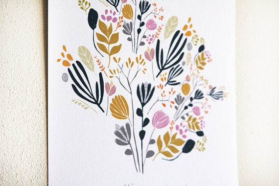 Morning Walk Print 8x10