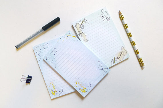 Squirrel Notepad // by Middle Dune
