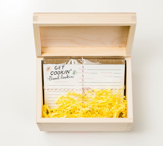 Get Cookin' Recipe Box Set