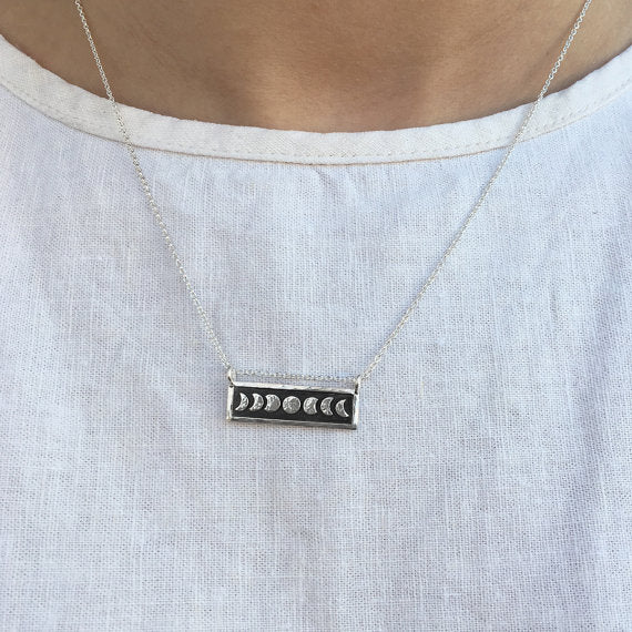 Mini Moon Phase Necklace*