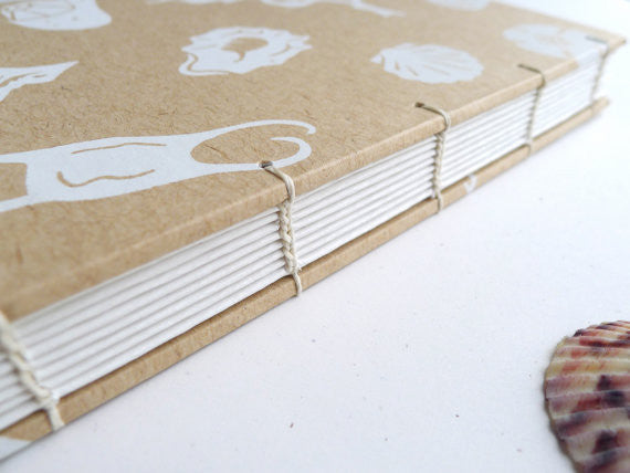 Beachcomber Coptic Notebook // by Middle Dune