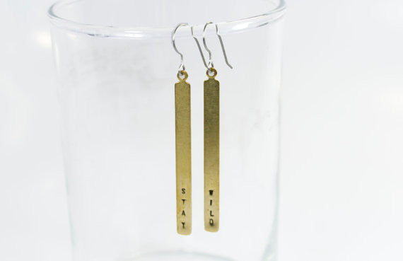 Stay Wild Dangle Earrings