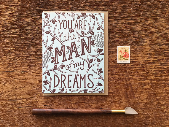 Man of my Dreams Greeting Card