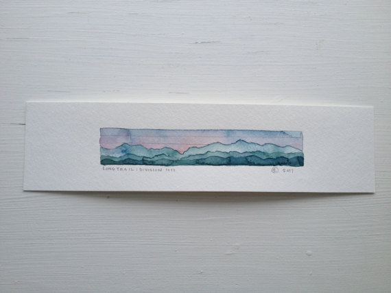 LONG TRAIL: Div. I+II Print