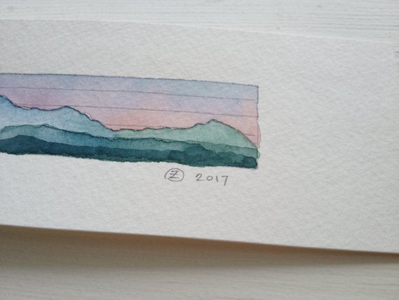 LONG TRAIL: Div. III+IV Print