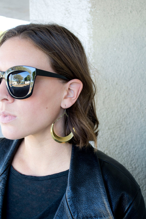 Hoop Dangle Earrings