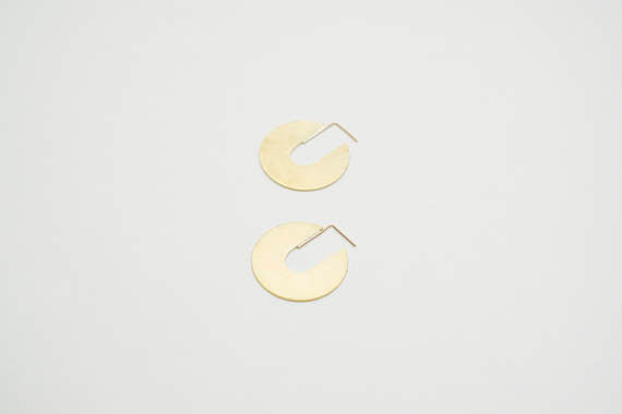 Lunetta Brass Earrings