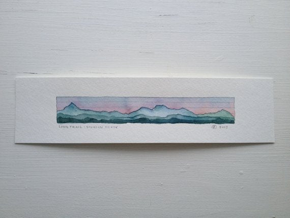 LONG TRAIL: Div. III+IV Print