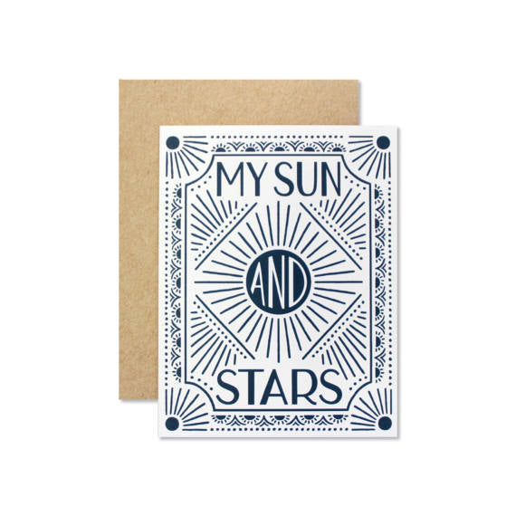 My Sun and Stars Card
