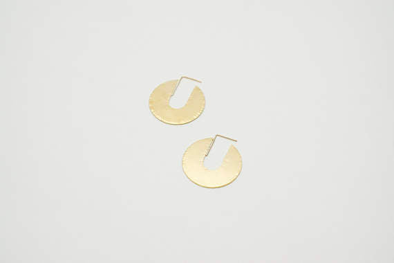 Lunetta Brass Earrings