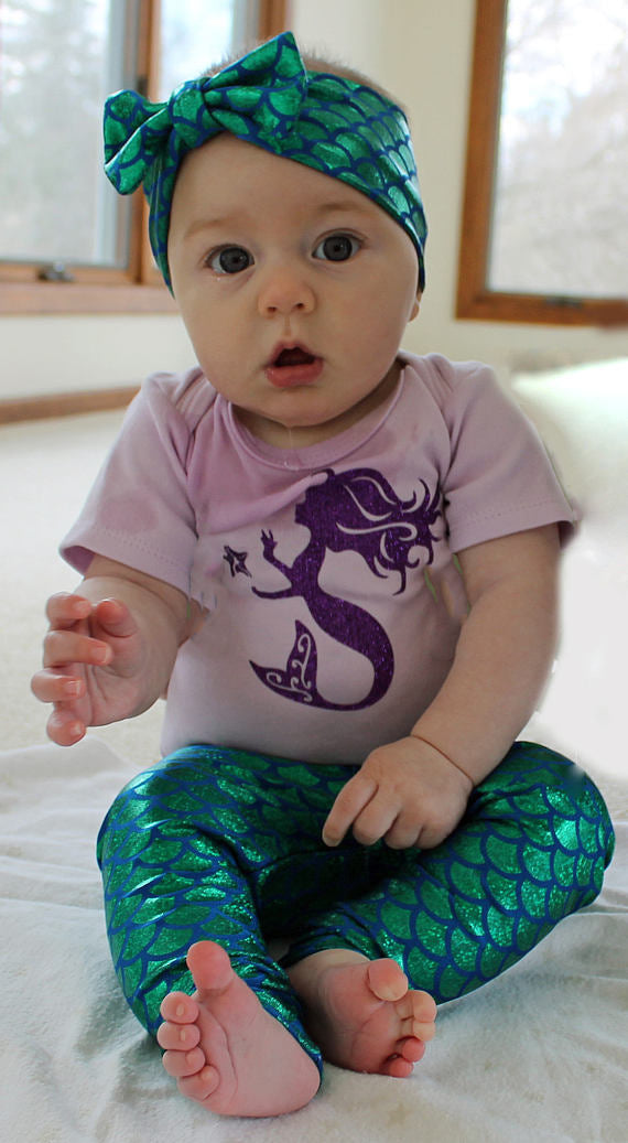 Baby Mermaid Leggings