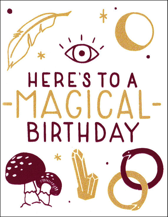 Magical Birthday Card // by Middle Dune