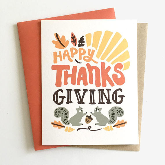 Thanksgiving Sunbeam - Card
