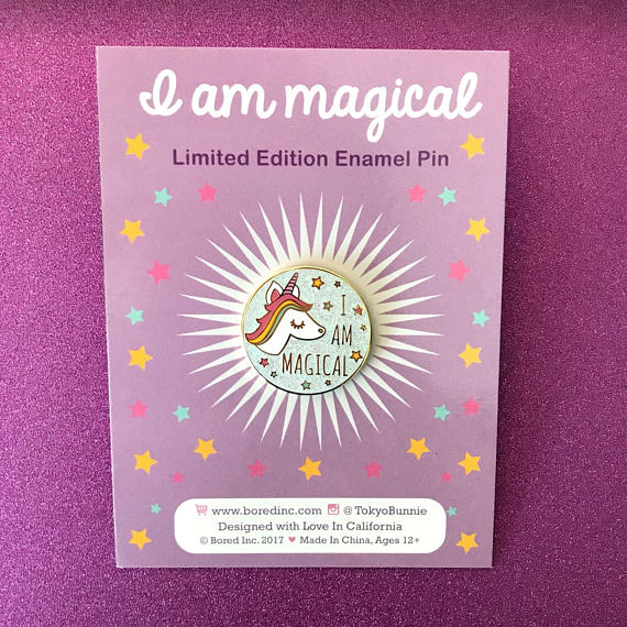 I Am Magical Enamel Pin