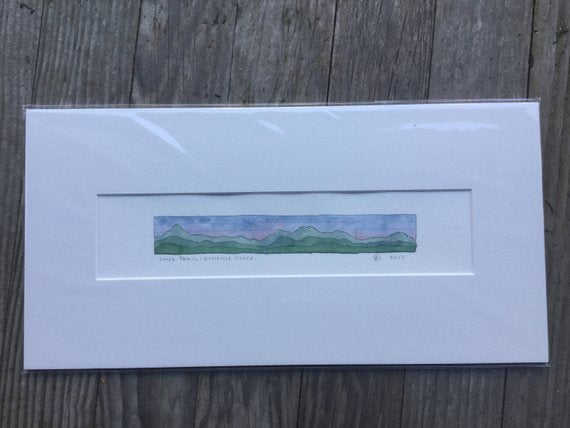 LONG TRAIL: Div. III+IV Print