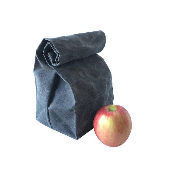 Waxed Canvas Lunch Sack