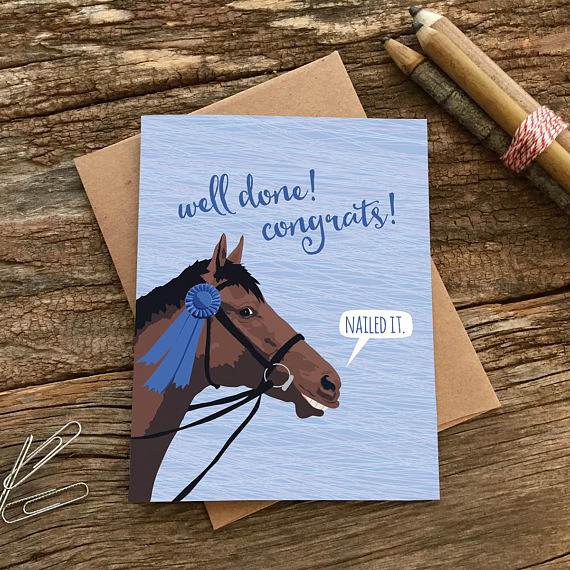 Nailed It Blue Ribbon Horse
