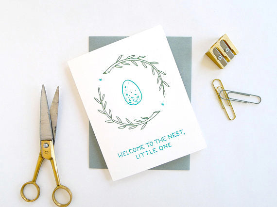 Welcome to the Nest Card // by Middle Dune
