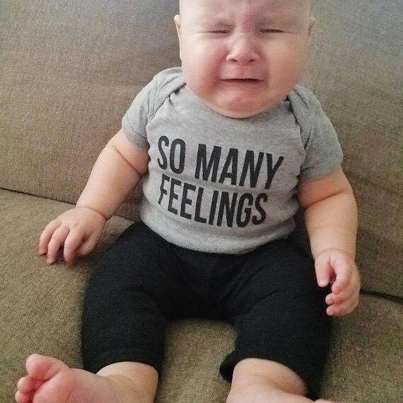 So Many Feelings Onesie