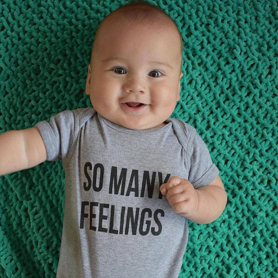 So Many Feelings Onesie