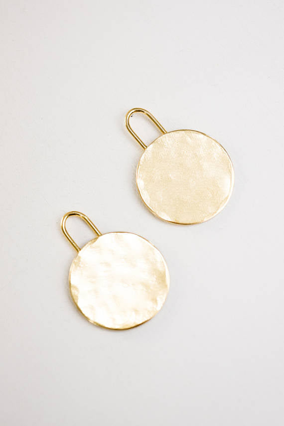 Dillan Brass Earrings