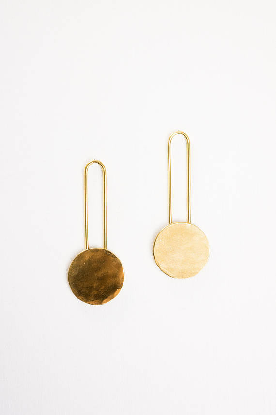 Torrance Brass Earrings