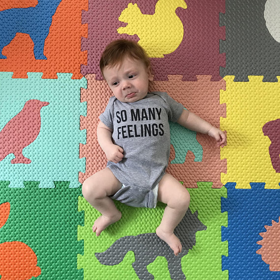 So Many Feelings Onesie