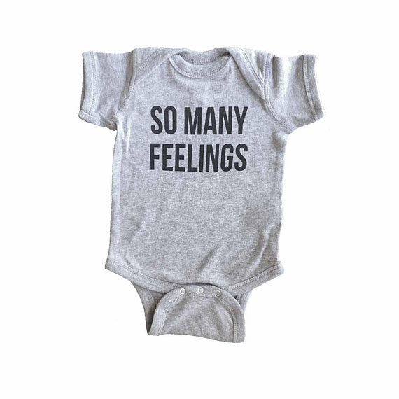 So Many Feelings Onesie