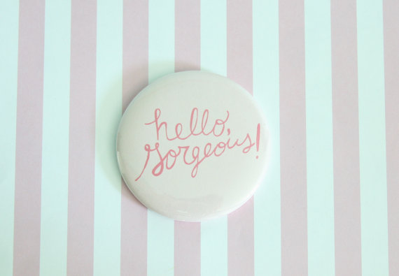 Hello Gorgeous Pocket Mirror
