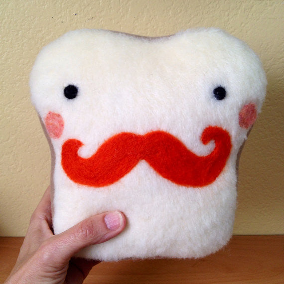 Plush Felt Friend Mr. Mustache
