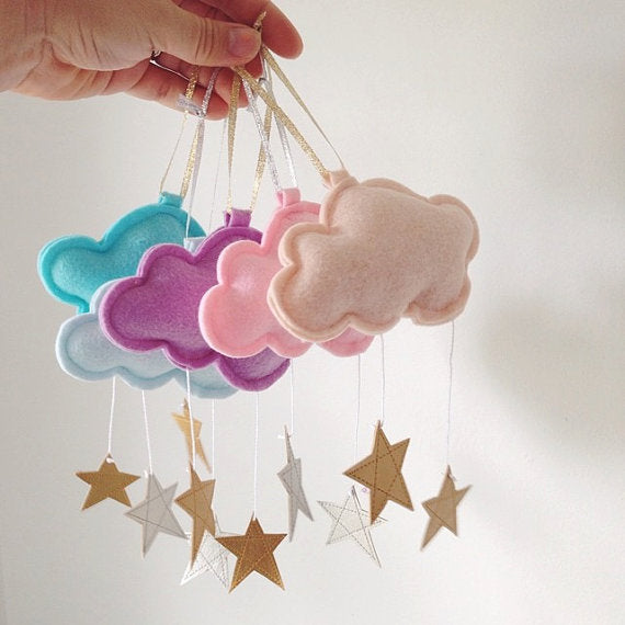 White Mini Cloud Mobile