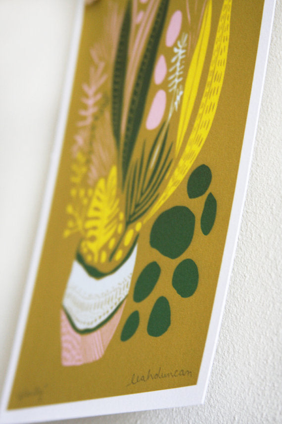 Planty Plant Print 8x10