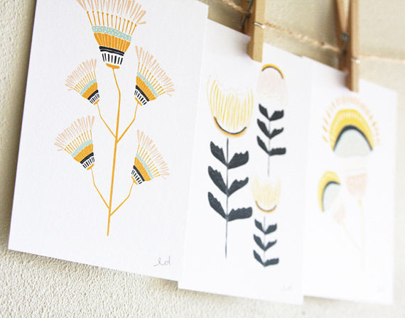3 Print Set - Desert Flowers 5x7