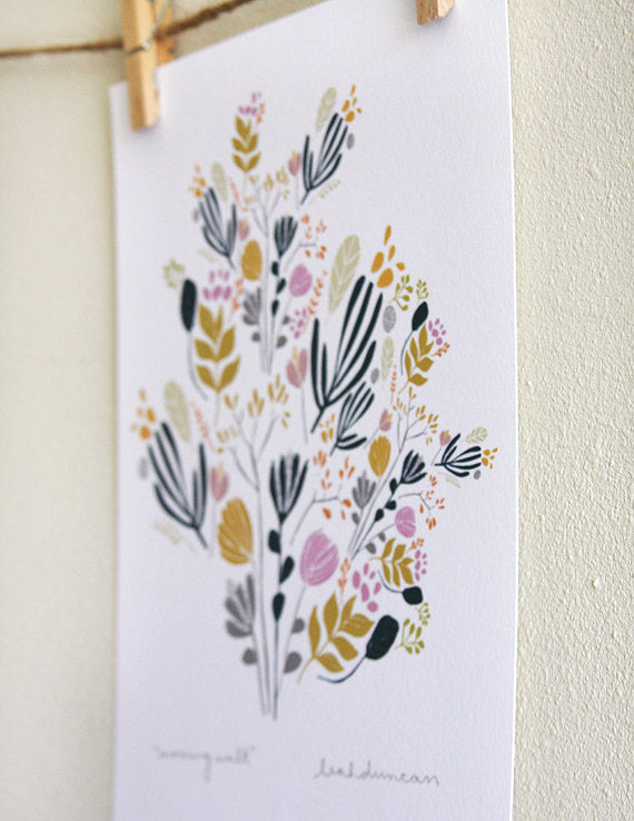 Morning Walk Print 8x10