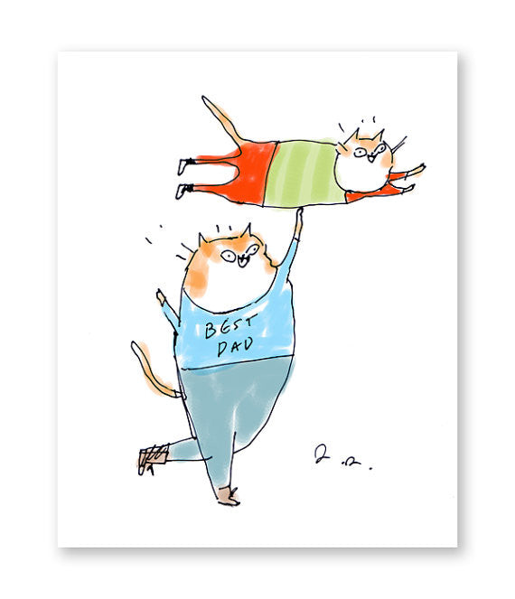 Best Dad Ever - Cat Dad