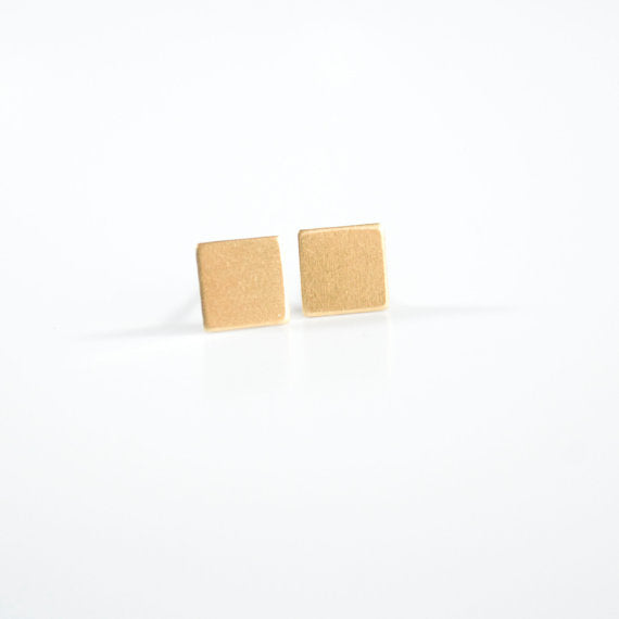 Square Brass Studs