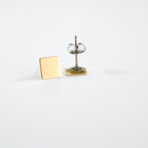 Square Brass Studs