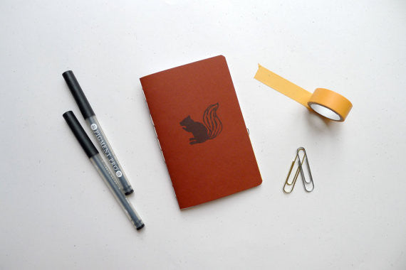 Squirrel Jotter Notebook